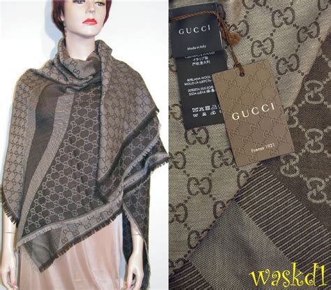 gucci pashmine|gucci wraps for women.